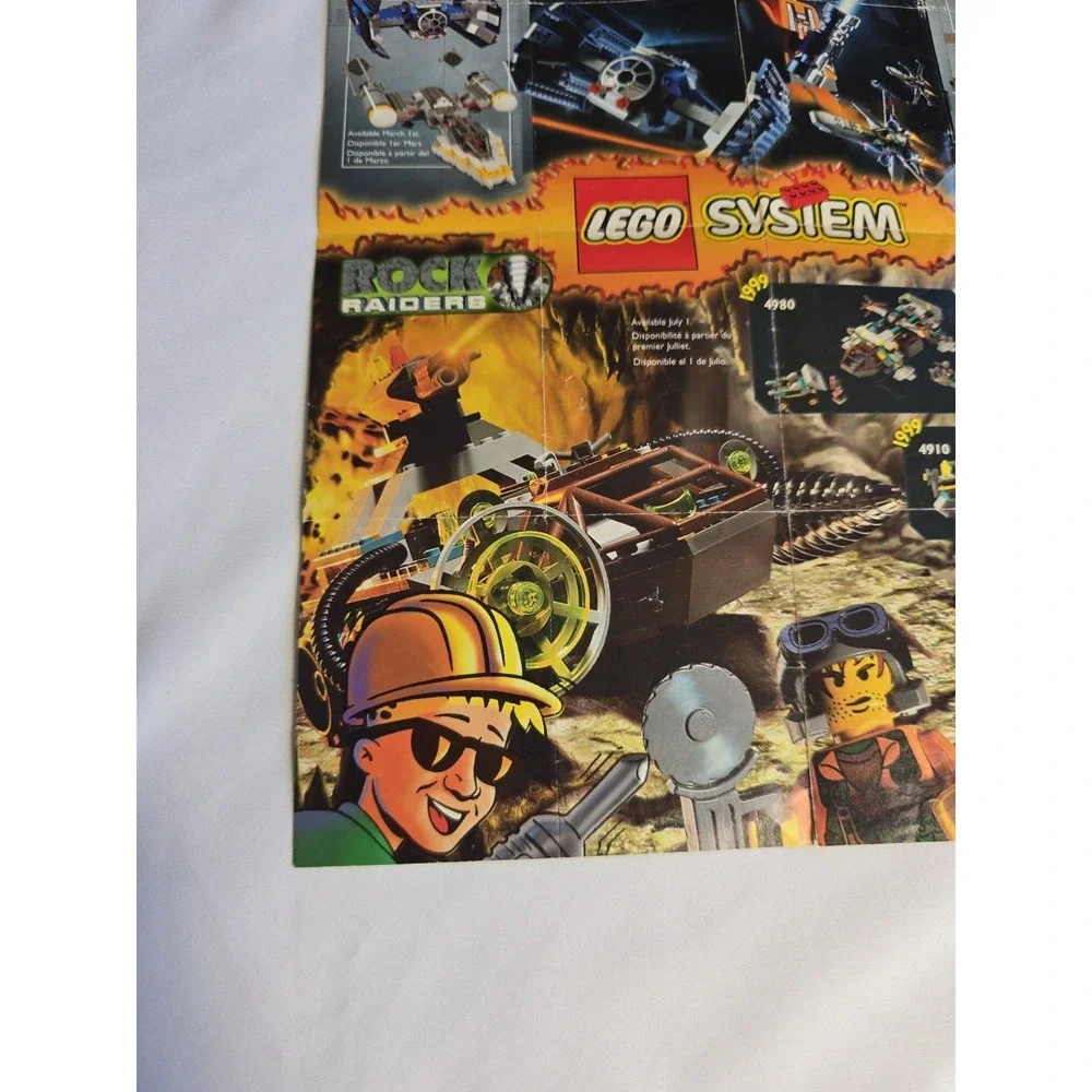 LEGO - Star Wars & Rock Raiders Mini Poster Catalog - 1999 - 4112688-AM - Picture 4 of 10